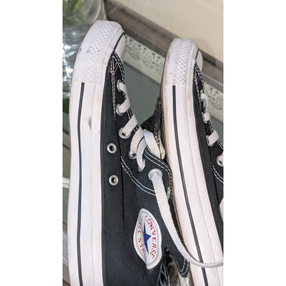 Converse Chuck Taylor All Star High Top Black Sneakers Women's Sz 7 Men 5 - Picture 4 of 8
